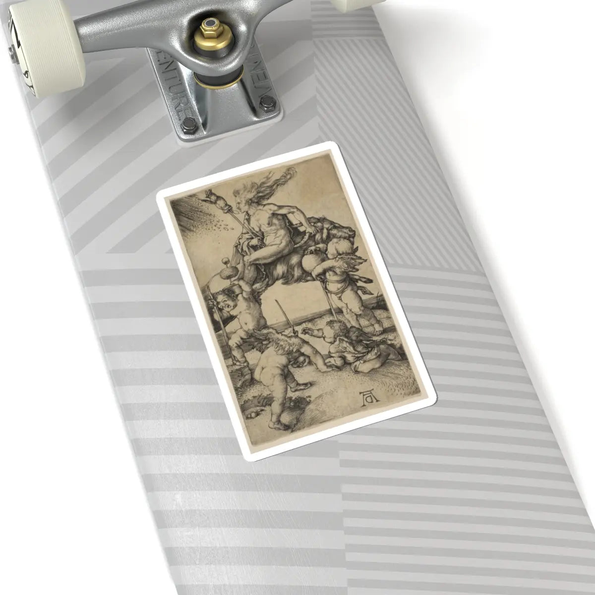 SKU:TSS-STICK-LBRDRR-6X6-651 Sizes:6" × 6" Types:White