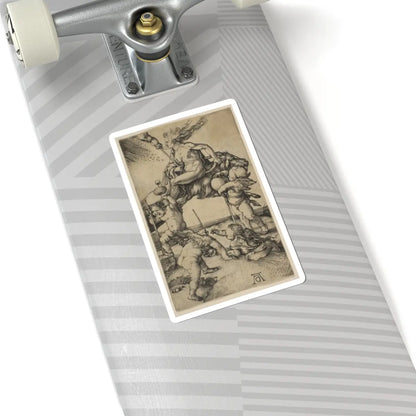 SKU:TSS-STICK-LBRDRR-6X6-651 Sizes:6" × 6" Types:White