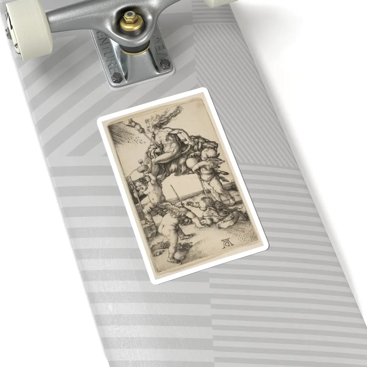 SKU:TSS-STICK-LBRDRR-6X6-649 Sizes:6" × 6" Types:White