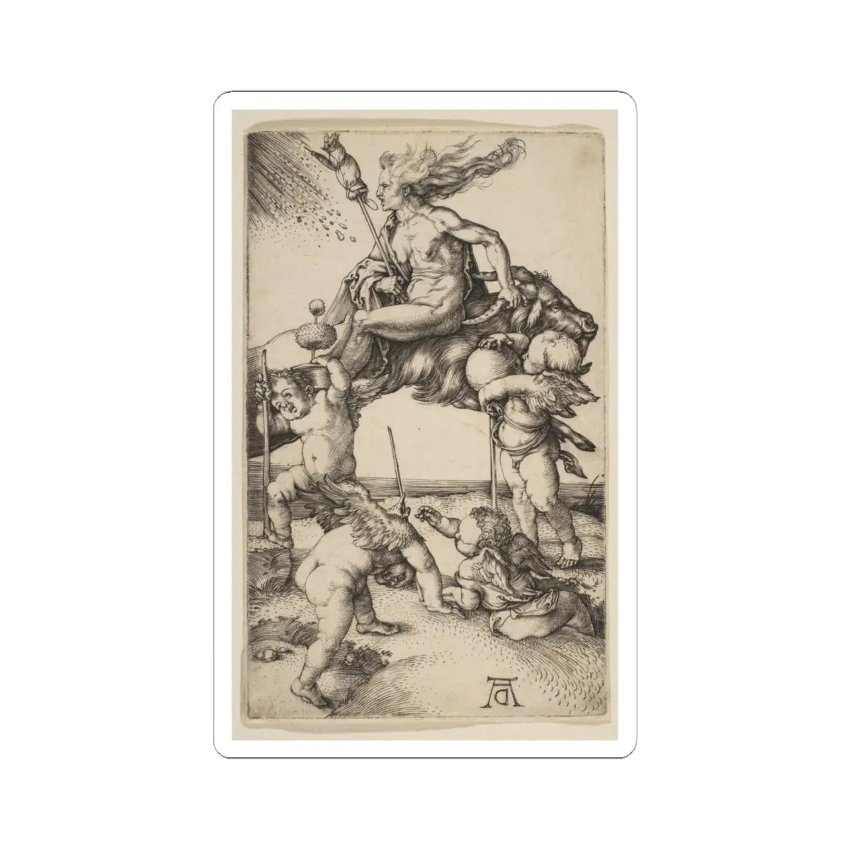 SKU:TSS-STICK-LBRDRR-6X6-649 Sizes:6" × 6" Types:White