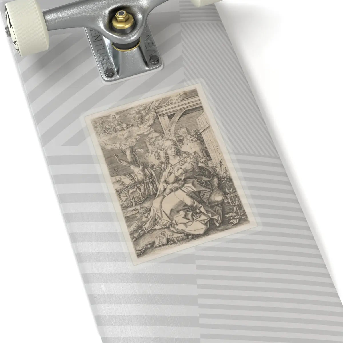 SKU:TSS-STICK-LBRDRR-6X6-13SUO Sizes:6" × 6" Types:Transparent