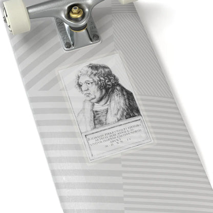 SKU:TSS-STICK-LBRDRR-6X6-13SVF Sizes:6" × 6" Types:Transparent