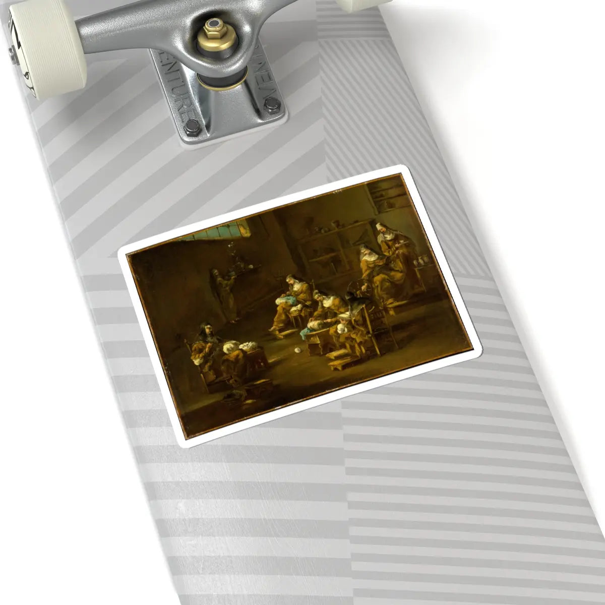 SKU:TSS-STICK-LSSMGN-6X6-1N0CA Sizes:6" × 6" Types:White