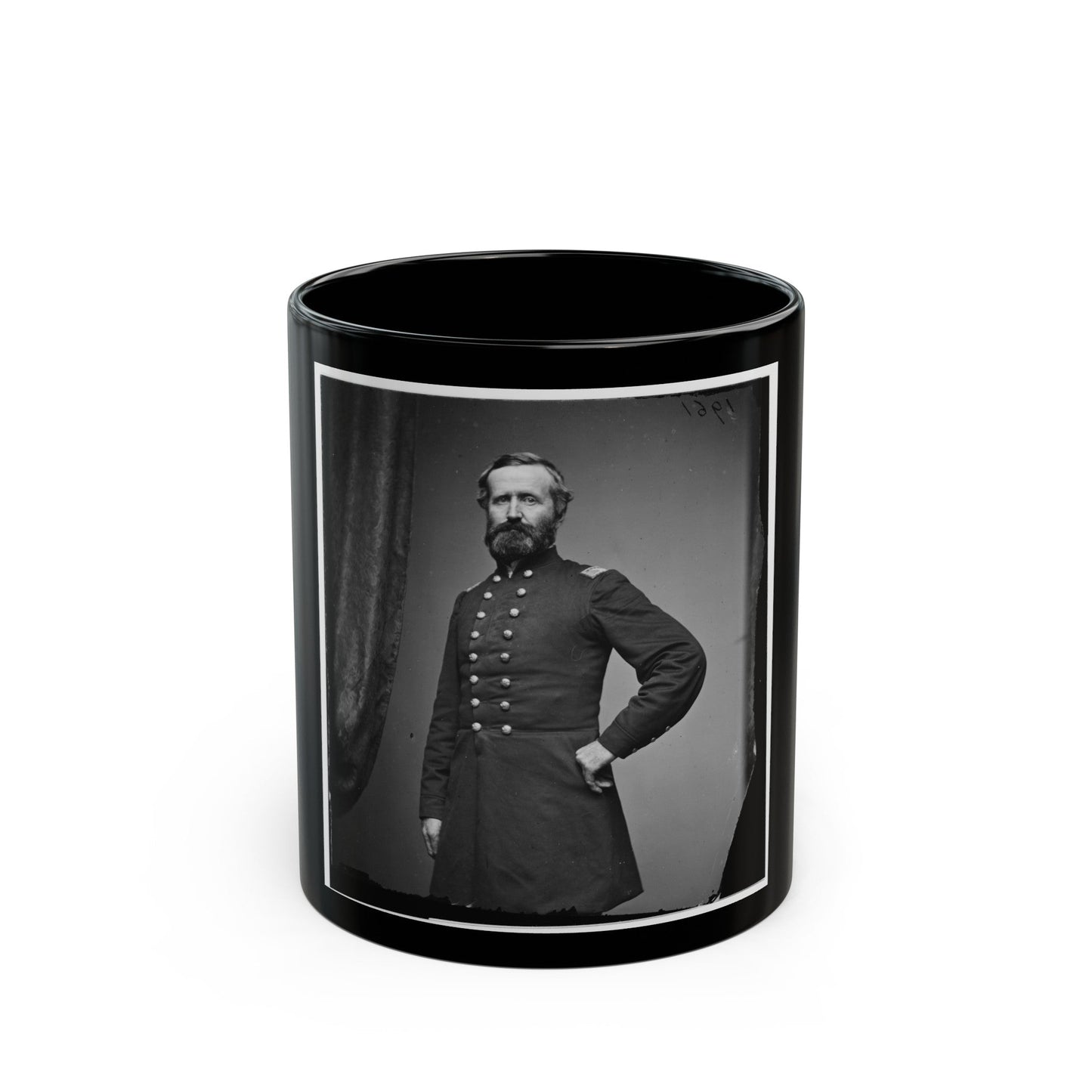 Alex Hayes (U.S. Civil War) Black Coffee Mug-11oz-The Sticker Space