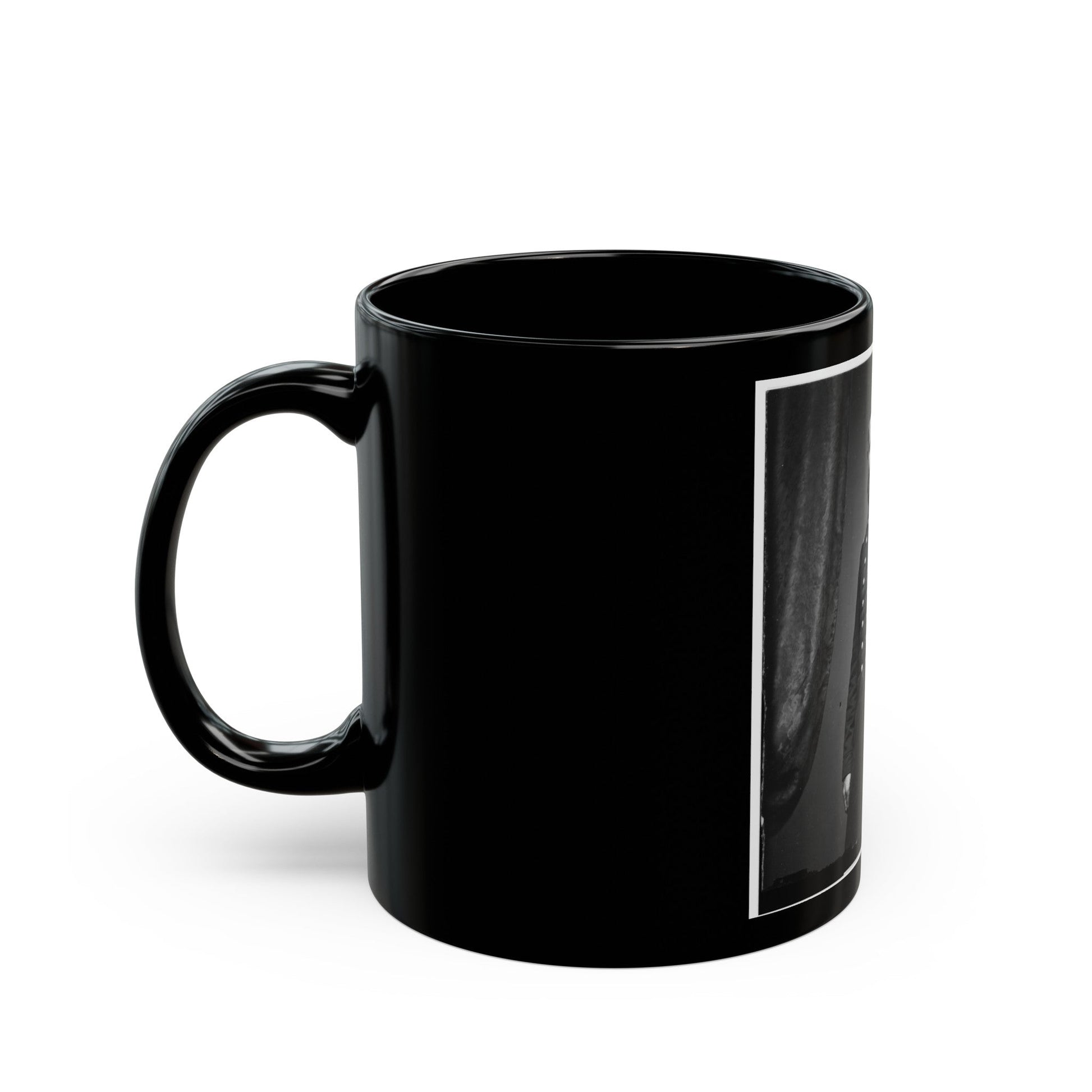 Alex Hayes (U.S. Civil War) Black Coffee Mug-The Sticker Space