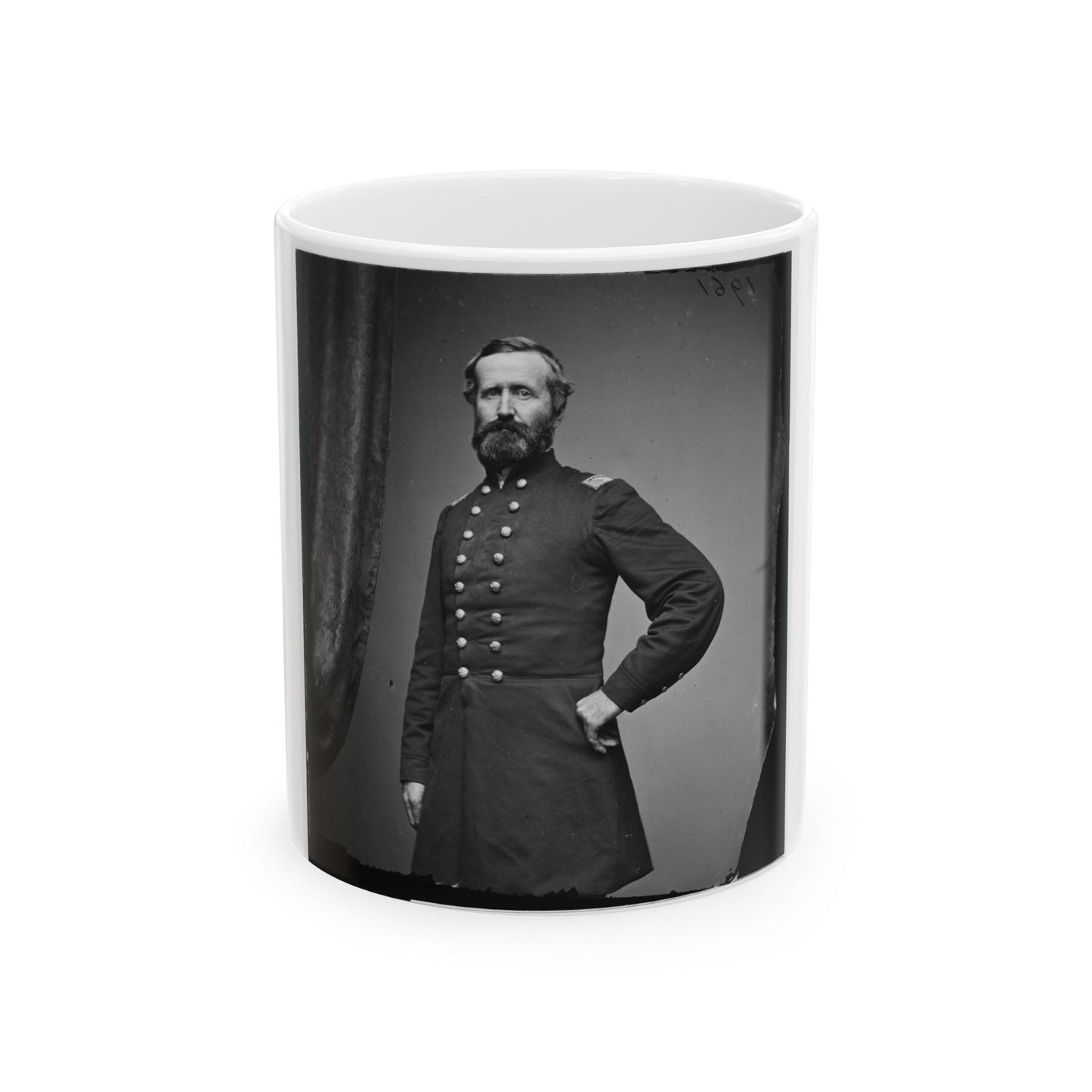 Alex Hayes (U.S. Civil War) White Coffee Mug-11oz-The Sticker Space