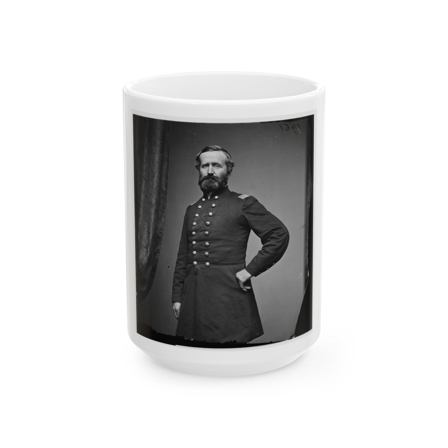 Alex Hayes (U.S. Civil War) White Coffee Mug-15oz-The Sticker Space