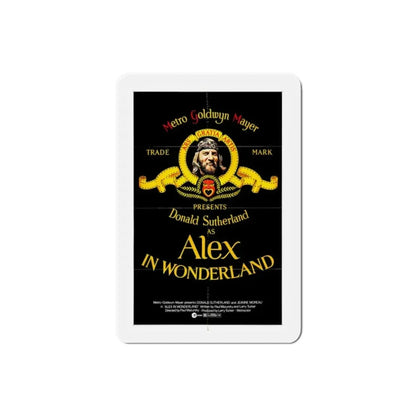 Alex in Wonderland 1970 Movie Poster Refrigerator Magnet - The Sticker Space
