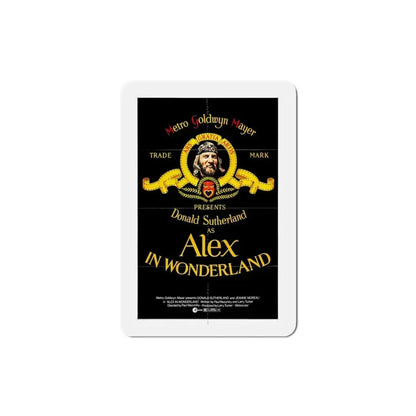 Alex in Wonderland 1970 Movie Poster Refrigerator Magnet - The Sticker Space