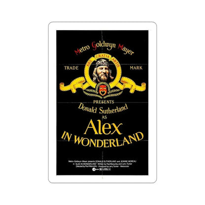 Alex in Wonderland 1970 Movie Poster STICKER Vinyl Die-Cut Decal 5 Inch - The Sticker Space