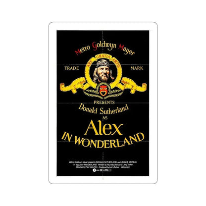 Alex in Wonderland 1970 Movie Poster STICKER Vinyl Die-Cut Decal 6 Inch - The Sticker Space