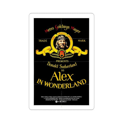 Alex in Wonderland 1970 Movie Poster STICKER Vinyl Die-Cut Decal - The Sticker Space