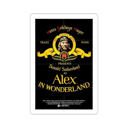 Alex in Wonderland 1970 Movie Poster STICKER Vinyl Die-Cut Decal - The Sticker Space