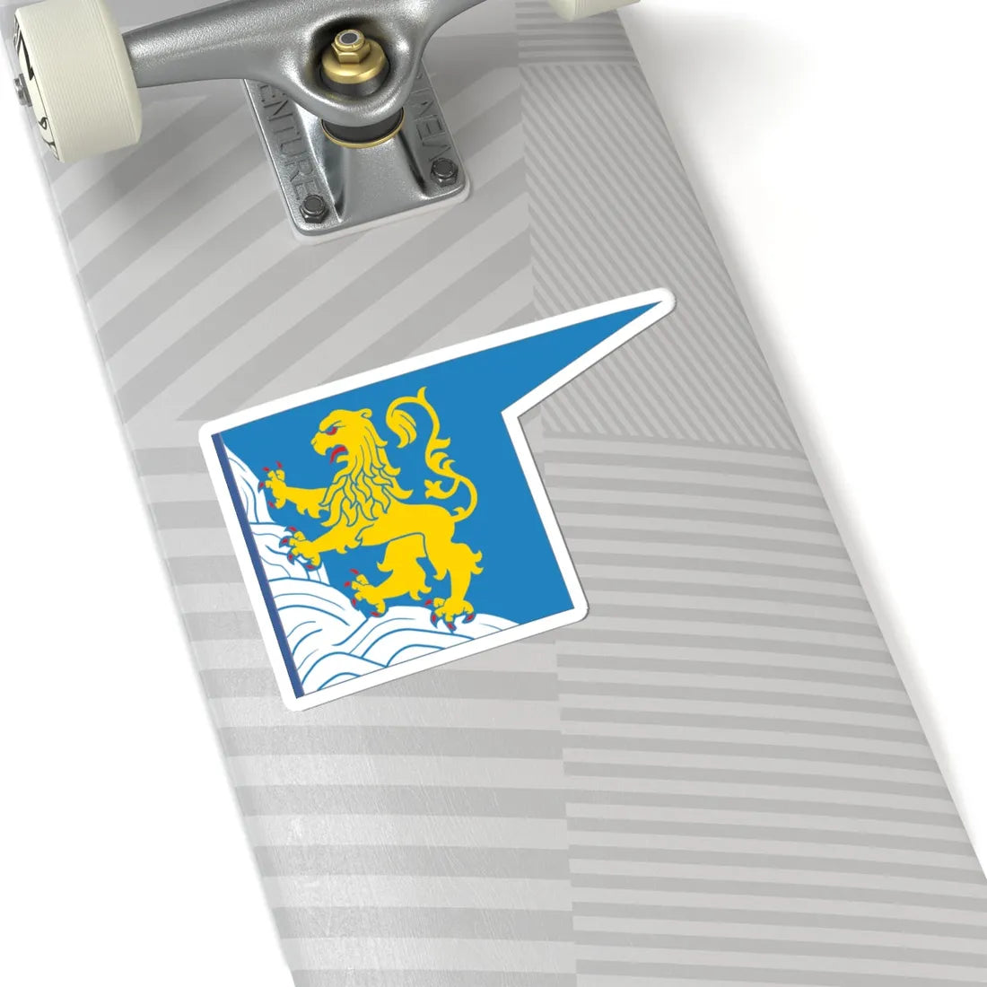 Alex K Grundwald flags 1410-05 (Ukraine) STICKER Vinyl Kiss-Cut Decal - The Sticker Space