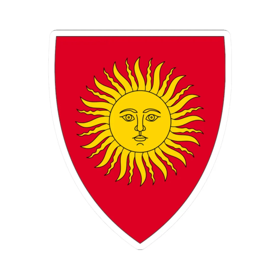 Alex K Podolia (Ukraine) (Coat of Arms) STICKER Vinyl Kiss-Cut Decal 2 Inch White - The Sticker Space