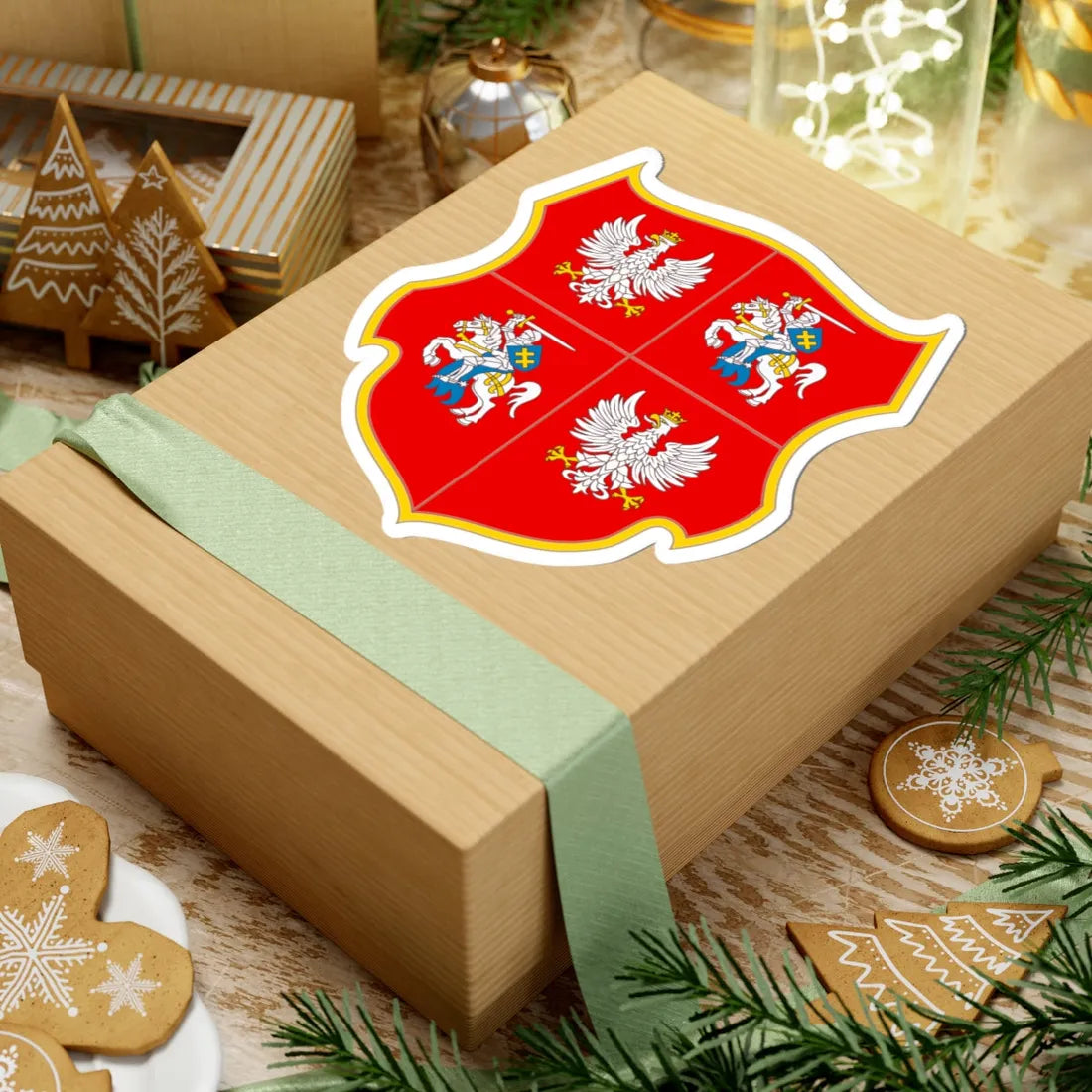 Alex K Rzech Pospolita1 (Lithuania) (Coat of Arms) STICKER Vinyl Kiss-Cut Decal - The Sticker Space