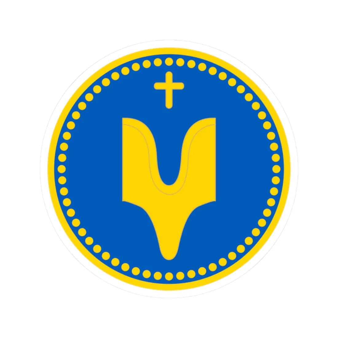 Alex K Sviatoslav (Ukraine) (Coat of Arms) STICKER Vinyl Kiss-Cut Decal 2 Inch White - The Sticker Space