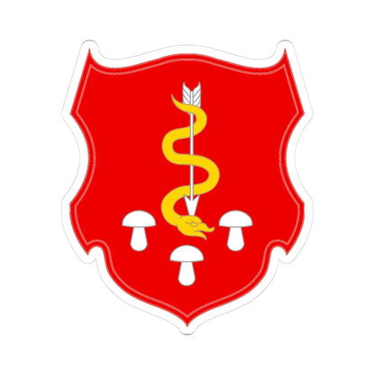 Alex K Tykhin Bajbuza (Poland) (Coat of Arms) STICKER Vinyl Kiss-Cut Decal 3 Inch White - The Sticker Space