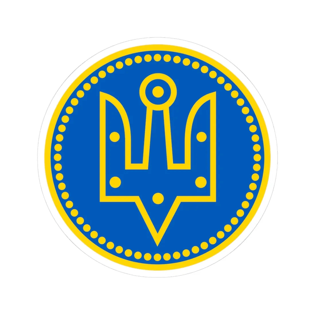 Alex K Yaroslav (Ukraine) (Coat of Arms) STICKER Vinyl Kiss-Cut Decal 3 Inch White - The Sticker Space