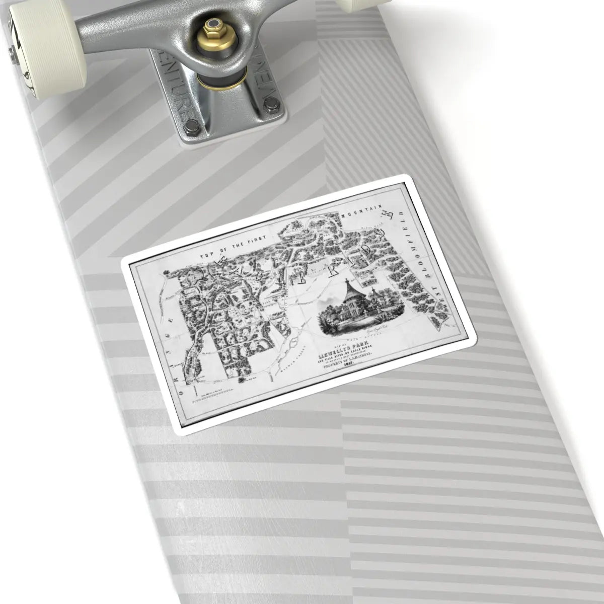 SKU:TSS-STICK-LXNJCK-6X6-3 Sizes:6" × 6" Types:White