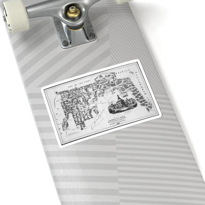 SKU:TSS-STICK-LXNJCK-6X6-3 Sizes:6" × 6" Types:White