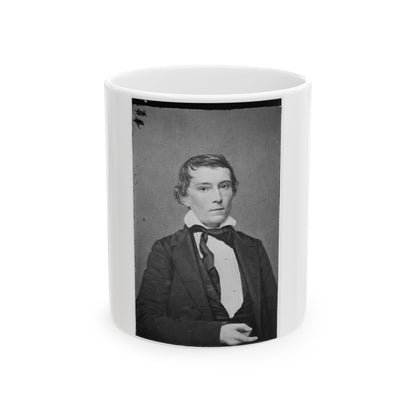 Alexander Stephens C.S.A. (U.S. Civil War) White Coffee Mug-11oz-The Sticker Space