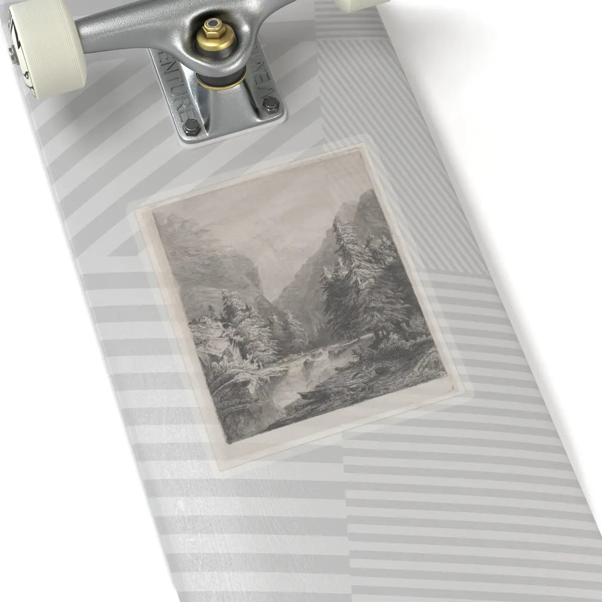 SKU:TSS-STICK-LXNCLM-6X6-13SWF Sizes:6" × 6" Types:Transparent