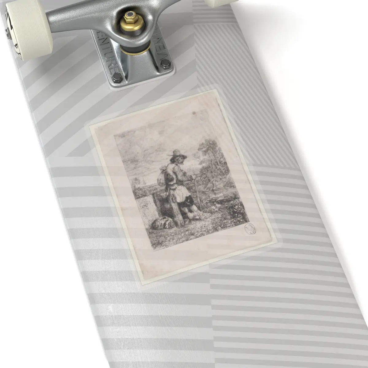 SKU:TSS-STICK-LXNGBR-6X6 Sizes:6" × 6" Types:Transparent