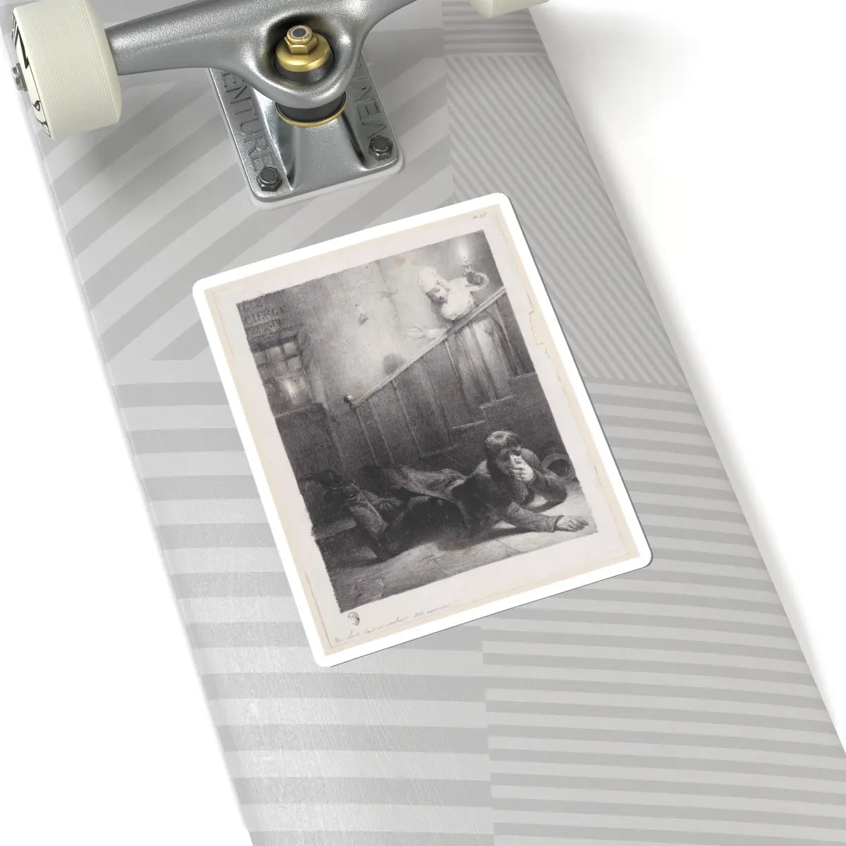 SKU:TSS-STICK-LXNGBR-6X6-2 Sizes:6" × 6" Types:White
