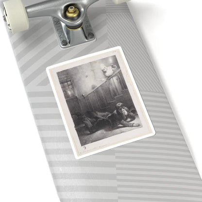 SKU:TSS-STICK-LXNGBR-6X6-2 Sizes:6" × 6" Types:White