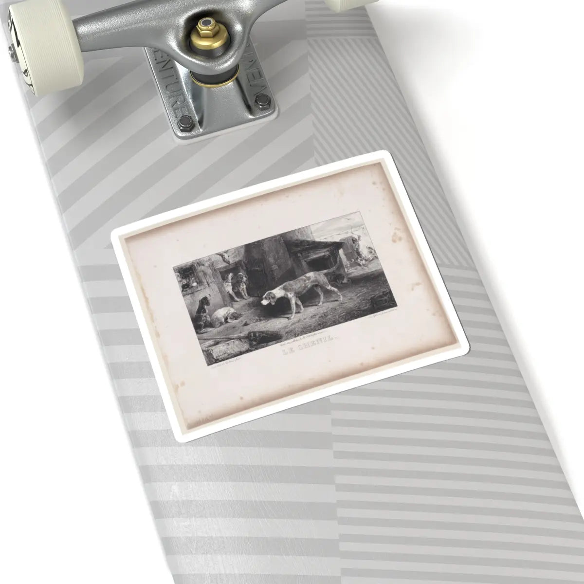 SKU:TSS-STICK-LXNGBR-6X6-26 Sizes:6" × 6" Types:White