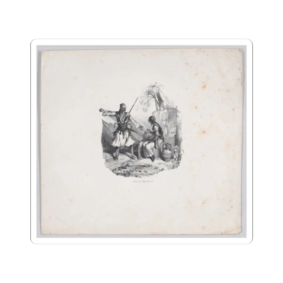 SKU:TSS-STICK-LXNGBR-4X4-27 Sizes:4" × 4" Types:White