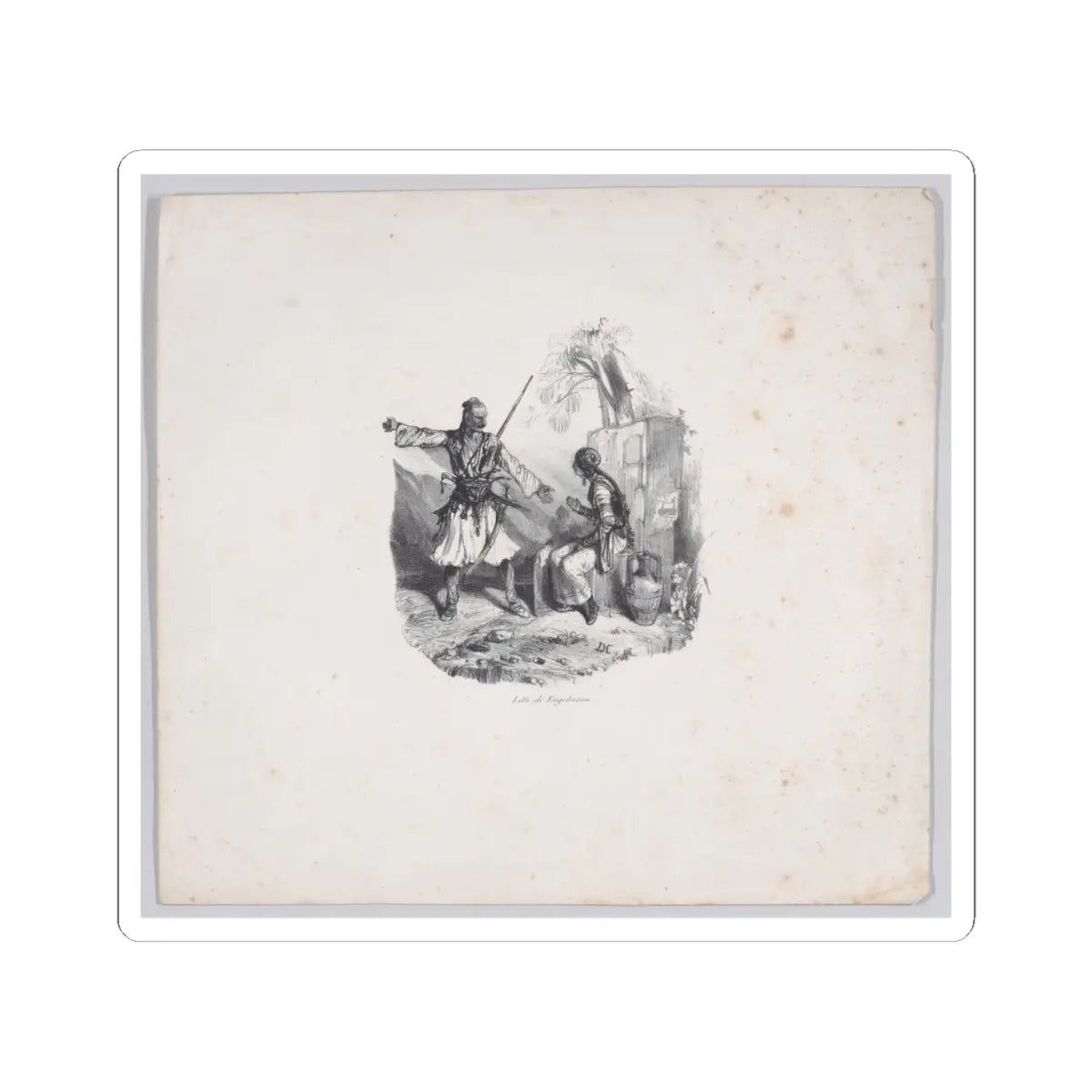 SKU:TSS-STICK-LXNGBR-6X6-27 Sizes:6" × 6" Types:White