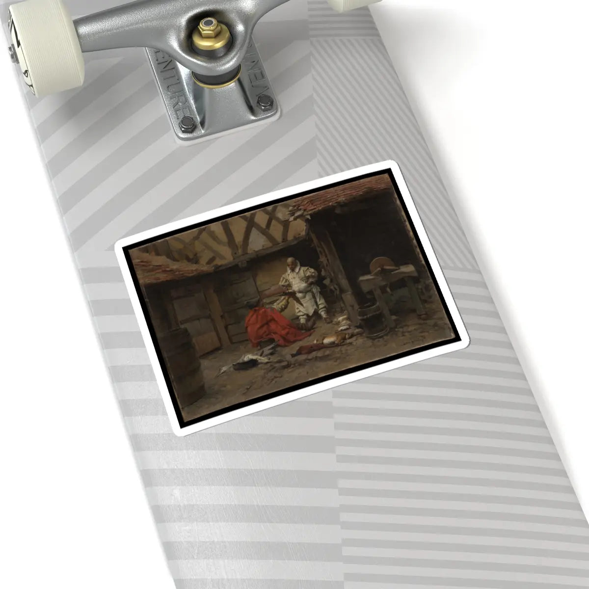 SKU:TSS-STICK-LXNLS-6X6-3 Sizes:6" × 6" Types:White