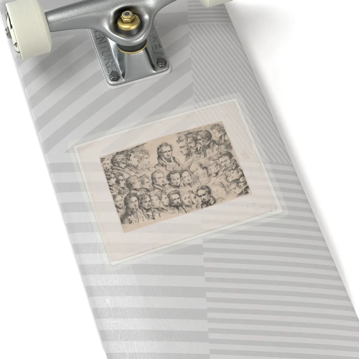 SKU:TSS-STICK-LXNMR-6X6-13SXV Sizes:6" × 6" Types:Transparent