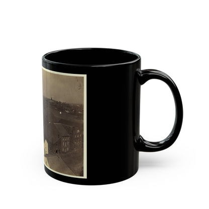 Alexandria From Pioneer Mill, Looking North-West (U.S. Civil War) Black Coffee Mug