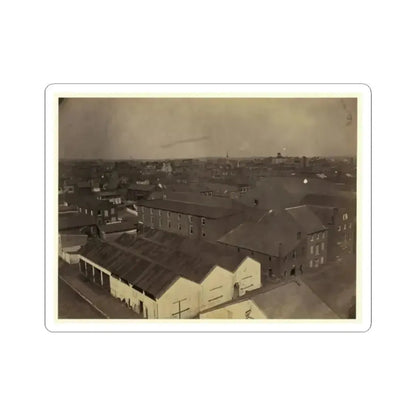 Alexandria From Pioneer Mill, Looking North-West (U.S. Civil War) STICKER Vinyl Kiss-Cut Decal 2 Inch White - The Sticker Space