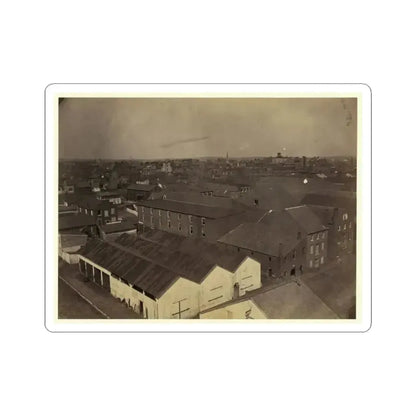 Alexandria From Pioneer Mill, Looking North-West (U.S. Civil War) STICKER Vinyl Kiss-Cut Decal 4 Inch White - The Sticker Space