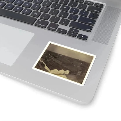 Alexandria From Pioneer Mill, Looking North-West (U.S. Civil War) STICKER Vinyl Kiss-Cut Decal - The Sticker Space