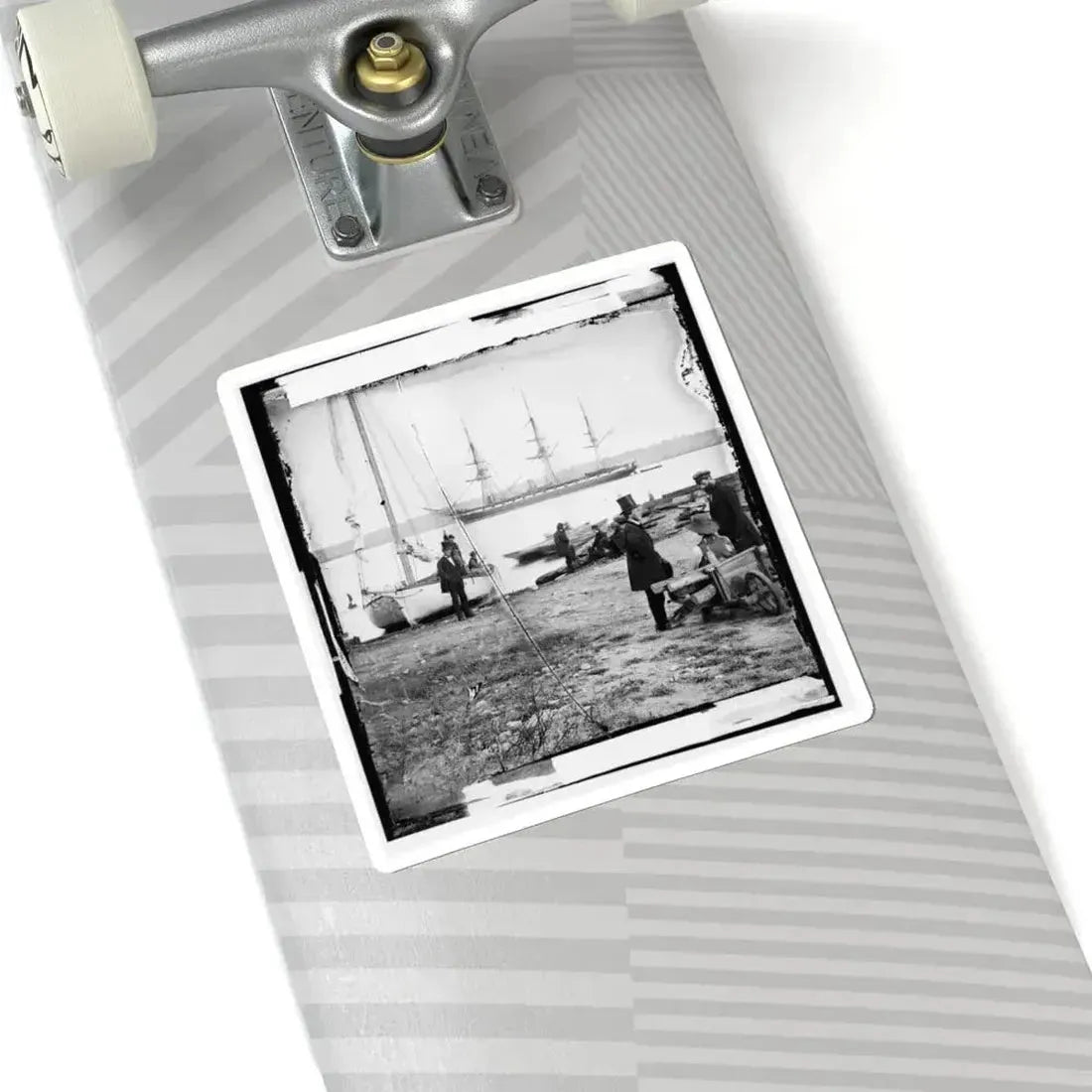 Alexandria, Va.  Steam Frigate Pensacola (U.S. Civil War) STICKER Vinyl Kiss-Cut Decal - The Sticker Space