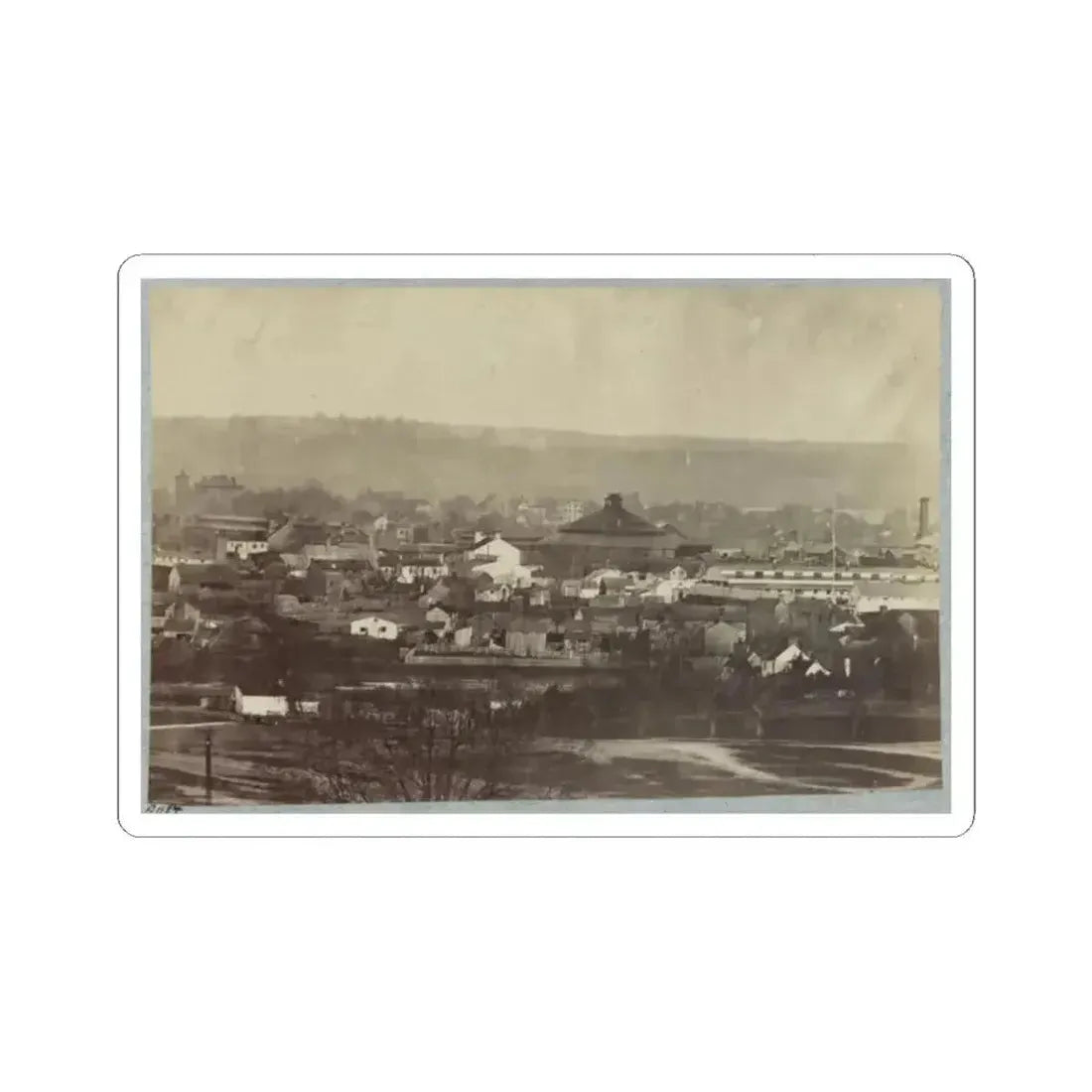 Alexandria, Va. (U.S. Civil War) STICKER Vinyl Kiss-Cut Decal 2 Inch White - The Sticker Space