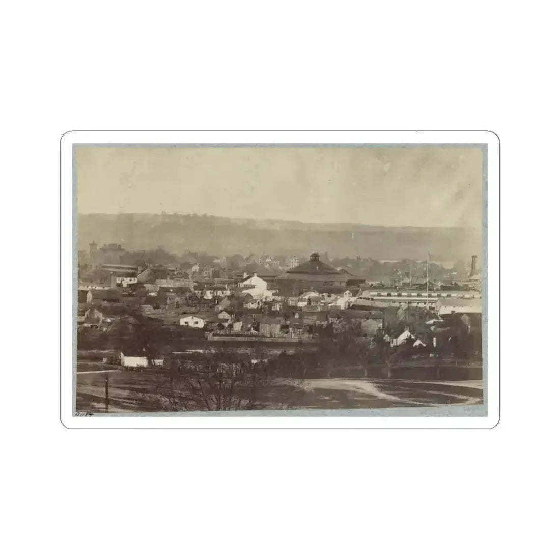 Alexandria, Va. (U.S. Civil War) STICKER Vinyl Kiss-Cut Decal 4 Inch White - The Sticker Space