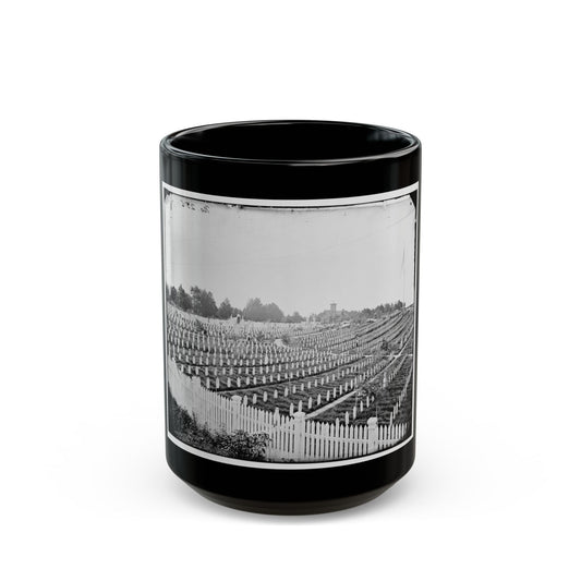 Alexandria, Va.  Soldiers' Cemetery (U.S. Civil War) Black Coffee Mug