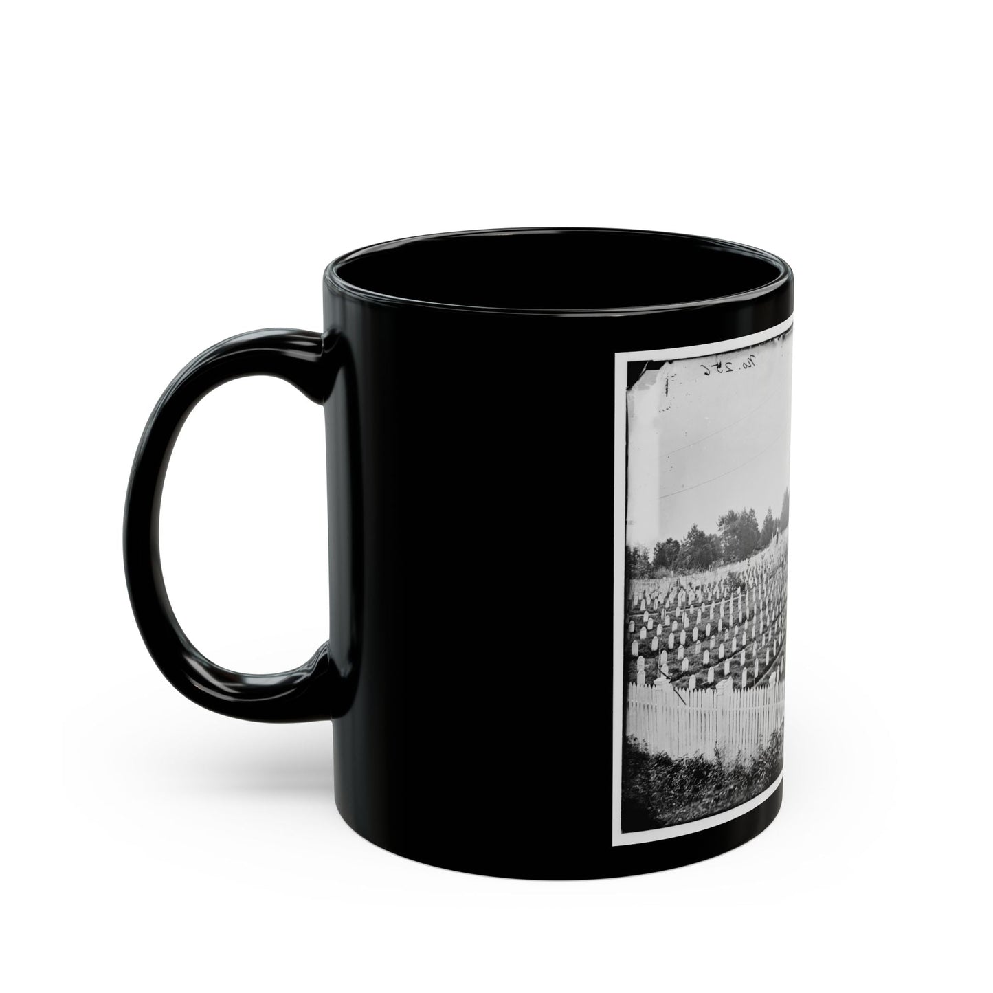 Alexandria, Va.  Soldiers' Cemetery (U.S. Civil War) Black Coffee Mug