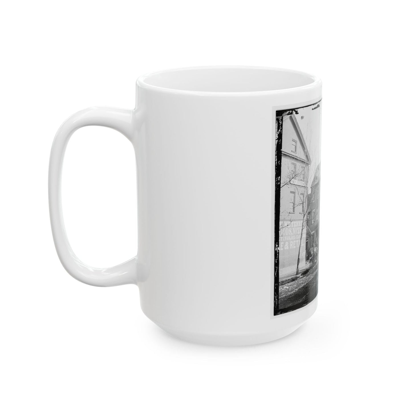 Alexandria, Va.  The Marshall House, King And Pitt Streets (U.S. Civil War) White Coffee Mug