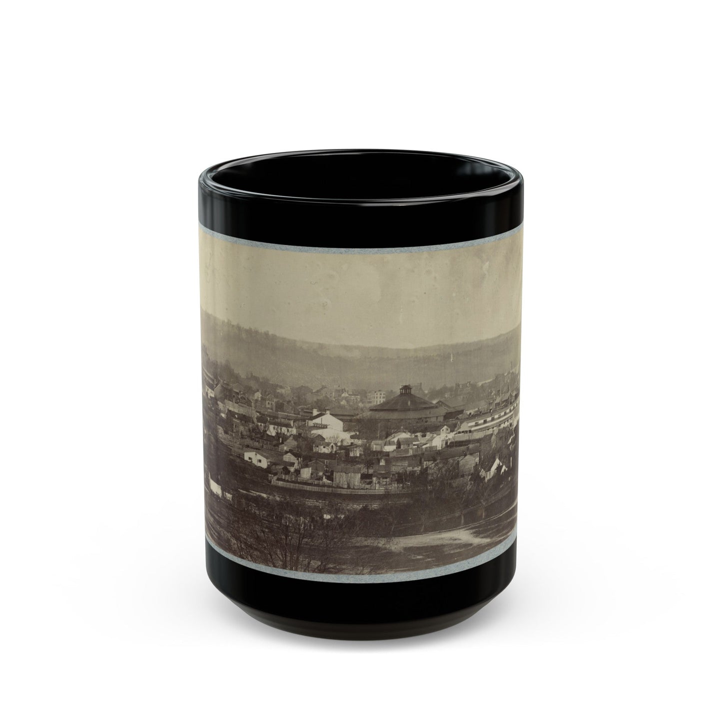 Alexandria, Va. (U.S. Civil War) Black Coffee Mug-15oz-The Sticker Space