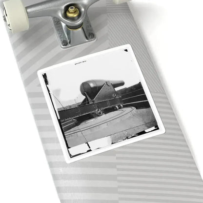 Alexandria, Virginia. 15-Inch Rodman Gun in Battery Rodgers (U.S. Civil War) STICKER Vinyl Kiss-Cut Decal - The Sticker Space