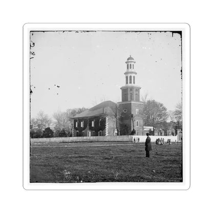 Alexandria, Virginia. Christ Church (U.S. Civil War) STICKER Vinyl Kiss-Cut Decal 3 Inch White - The Sticker Space