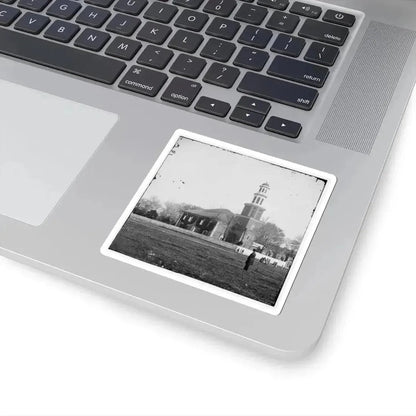 Alexandria, Virginia. Christ Church (U.S. Civil War) STICKER Vinyl Kiss-Cut Decal - The Sticker Space