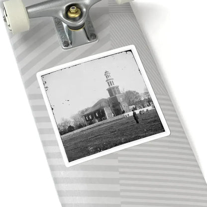 Alexandria, Virginia. Christ Church (U.S. Civil War) STICKER Vinyl Kiss-Cut Decal - The Sticker Space